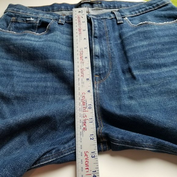 Hudson Bettie High Rise Taper Blue Slim Denim B6 - Picture 6 of 8